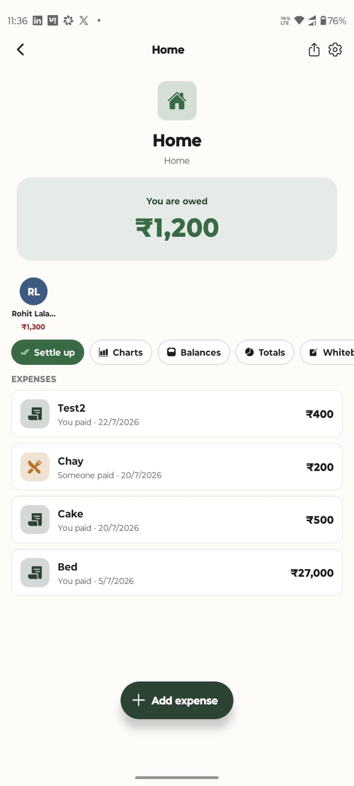 Group Expenses